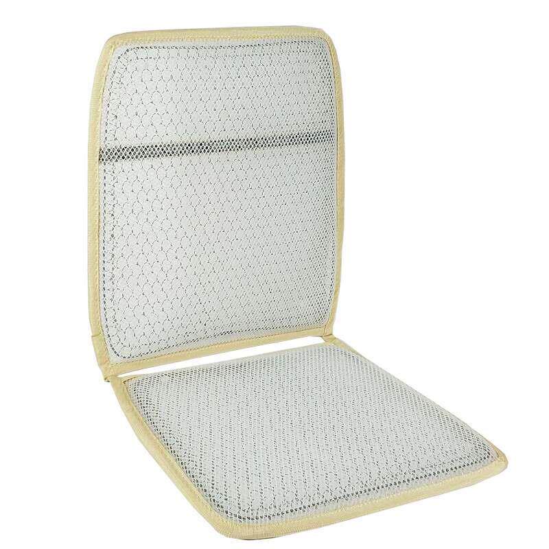 汽车透气坐垫夏季办公室椅垫弹簧塑料凉垫四季通风散热座垫