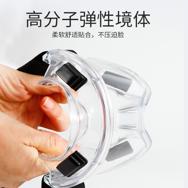 透明护目镜劳保密封近视防尘打磨切割防飞溅风镜工业防护防雾眼镜