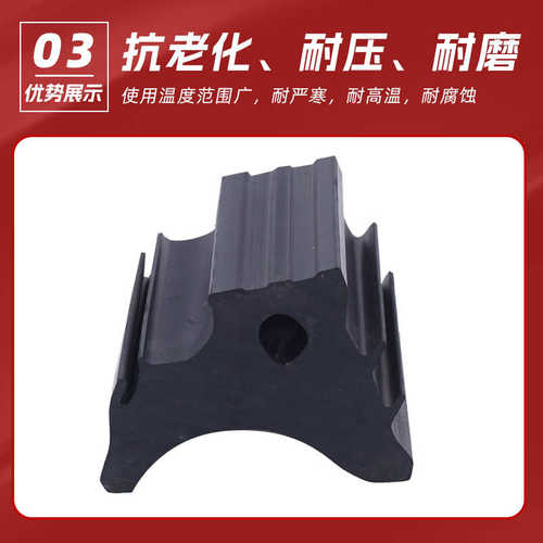 三元乙丙异型防撞条耐磨损机械设备船舶码头大型防撞块防碰撞橡胶