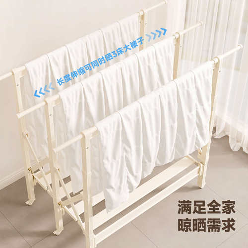 凉家用室内晒衣室外杆折叠挂衣晒被子伸缩晾衣架衣阳台落地架