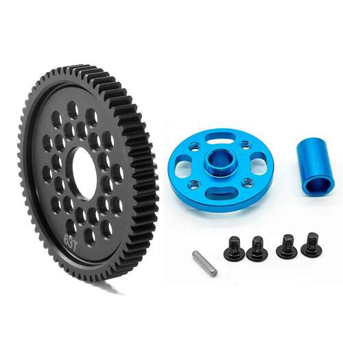 田宫TAMIYA TT-02 速金属大齿套装63-64-66-71 54500铝合金套件