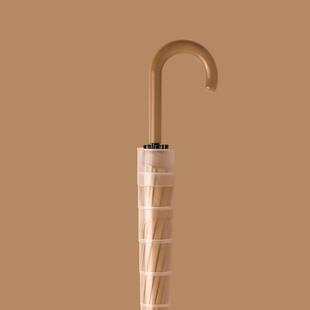 正品防水套雨伞长人柄男士自动大号车长柄载男超大三人加双大车用