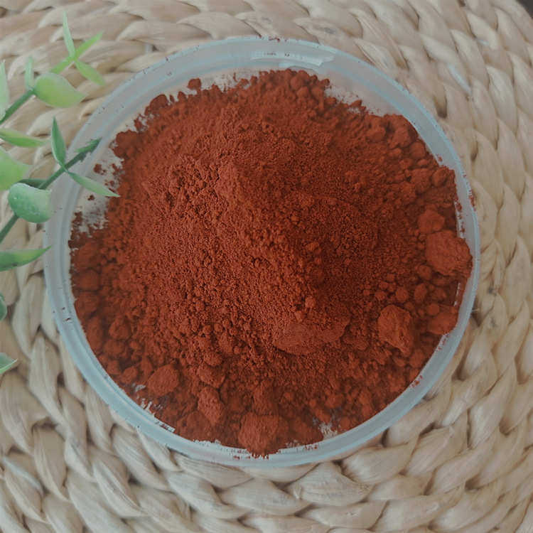 色粉 捷用颜料货源茂深红枣红氧化铁红无机涂料厂家橡胶水泥制品