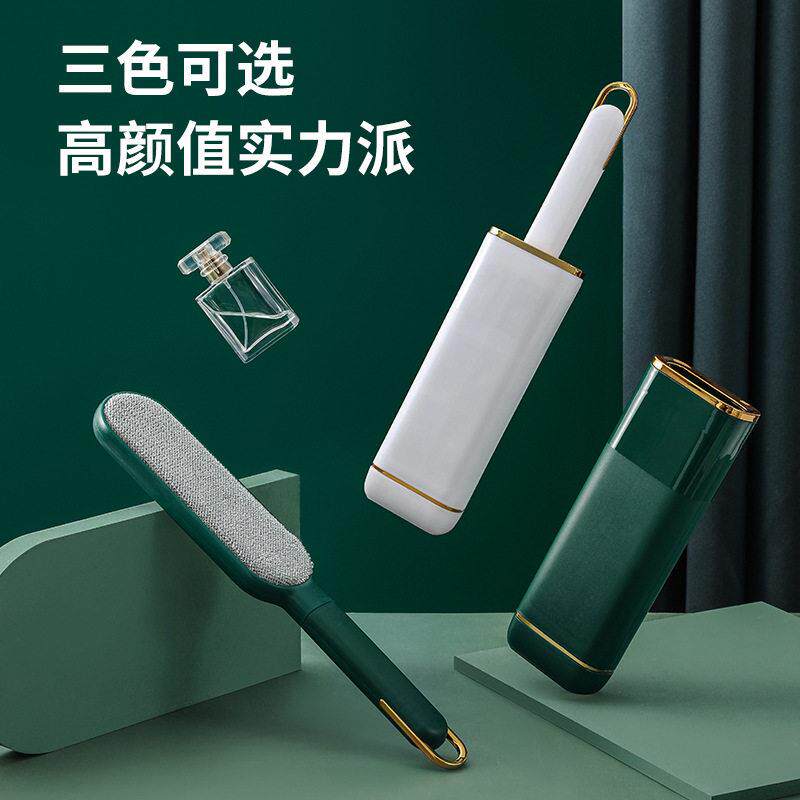 刷毛神器除毛刷刮双面羊绒毛呢大衣羊毛衣服去粘毛器静电打理刷子