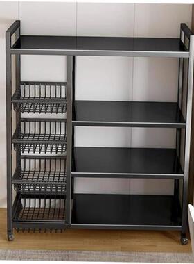 kitchen accessories Multi-layer pot storage rack Layering in