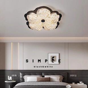 意式 极简高级感卧室灯儿童房吸顶灯轻奢现代全铜主卧房间护眼灯具