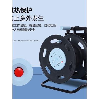 牛卷Gn-8030空盘式移动电缆卷绕滚筒30/50/ 100米电缆卷