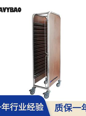 单列15层不锈钢推车烘培手推车GN份数盆烤盘双用三面挡板