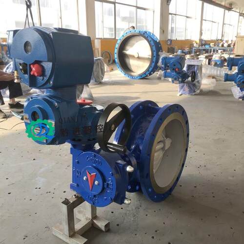 MKD941X-10Q DN250瓦斯泵房专用电动蝶阀ZBK30智能一体式执行装置