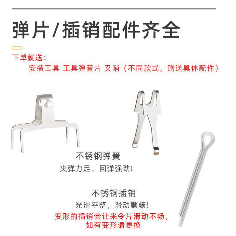 代驾车全金属刹车片折叠车碟刹来令片夹器耐磨刹车皮蜂鸟配件通用