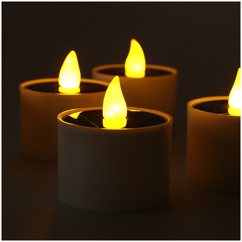 太阳能太阳能LED热卖庭院蜡片