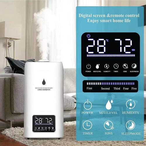 23.8升工业加湿器大容量大雾量超声波雾化器CE认证英文版