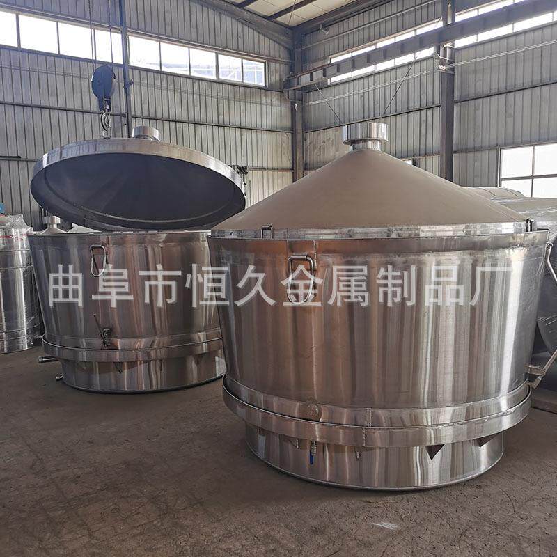 曲阜酿酒设备厂家定制酿酒蒸馏设备家庭式酿酒蒸锅白酒酿酒机器