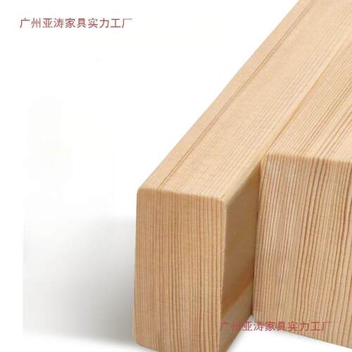 实木床1.5米床架出租房简易双人床经济型现代简约1.8单人床1.2m全