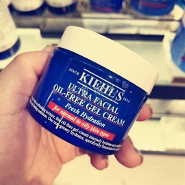 kiehl's科颜氏高保湿(高保湿)清爽面霜无油啫喱，霜125ml保湿补水控油不油腻