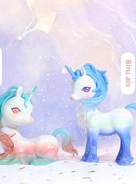 北欧ins创意装饰品木马小摆件桌面现代家居客厅儿童房间卧室摆设