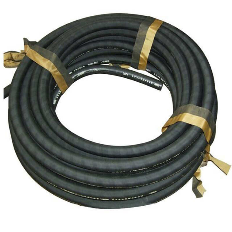 高压橡胶管钢丝蒸汽清洗管耐温钢编蒸汽软管夹布胶管液压油管