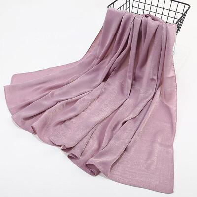 Muslim headscarf Women fashion imitation silk scarf kerchief