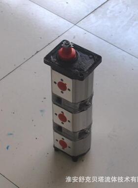 BHP2+2+2B0D20+14+10T0E1 E1 E1-E系列3联齿轮泵（多联齿轮泵）