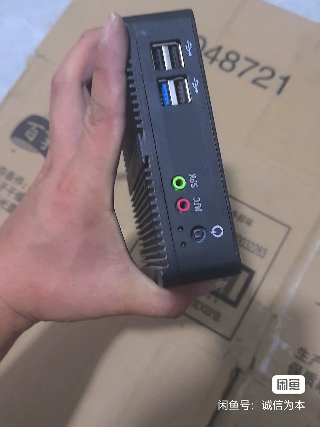 新创云J1900小主机，工控机双千兆网口，成色很新，需要联系