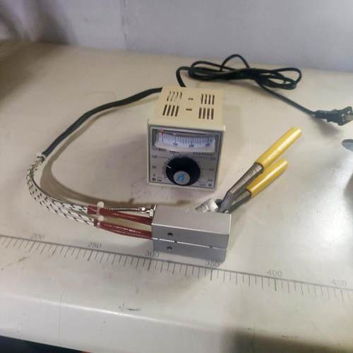 修拉炼 炼 插尾压胶钳子温控型胶条加热模具拉炼 炼 拉尾插旗维修
