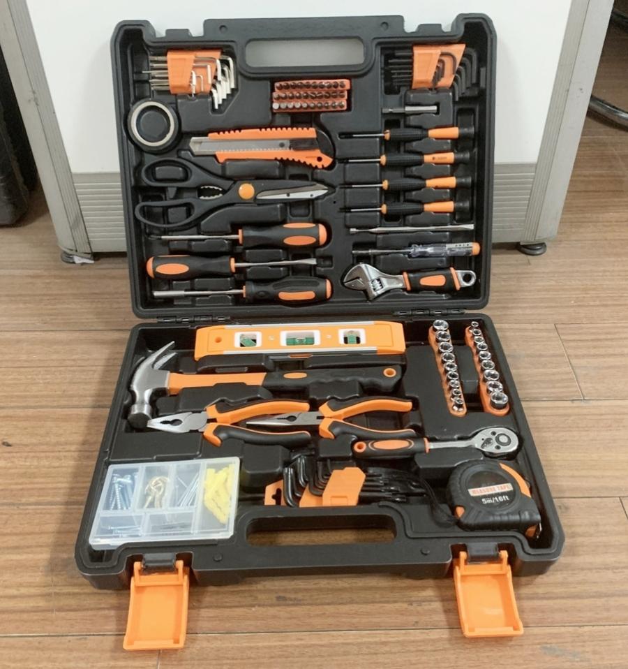 12月22日金华H4312【库存处置】全新工具箱(110小件）工具箱(29件）工具箱(144件）包邮.偏远地区不包邮网络拍卖公告