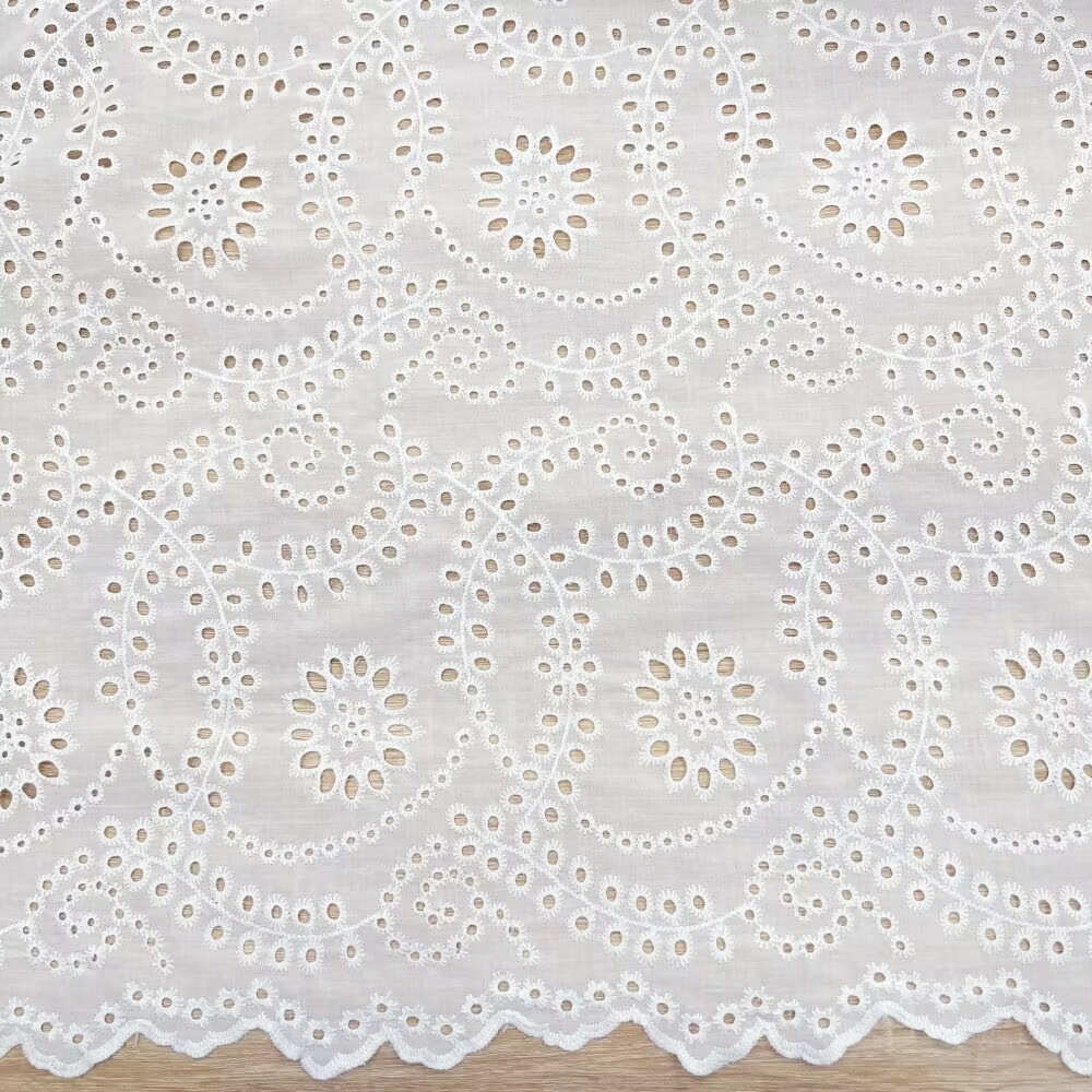 9088精梳棉布棉线刺绣 纯棉线9088棉布棉线刺绣镂空刺绣水溶蕾丝