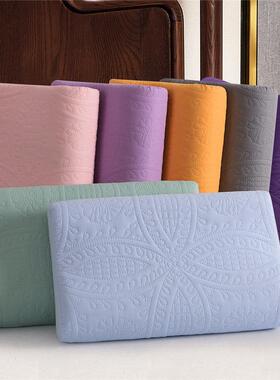 防油乳胶枕套60x4050x30防水橡胶记忆枕头套单个55×35一对装防头