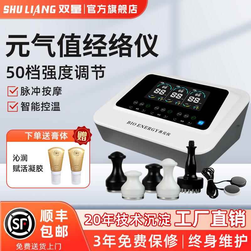 双量元气值经络仪脉冲长青生植物中国电疗疏通灸导痛理疗养生仪器