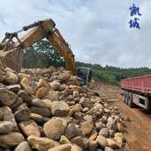 现货彩色雨花石河卵石工程铺路石过滤厂家铺地石造景鹅卵石