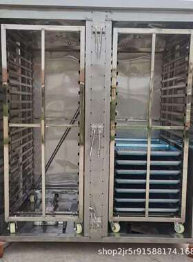 不锈钢蒸箱商用大型小型蒸柜蒸饭车双开门单门可蒸箱蒸房