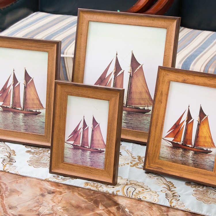 创意美式简约相框摆台画框6寸7寸8寸10寸12寸影楼公司礼品批发