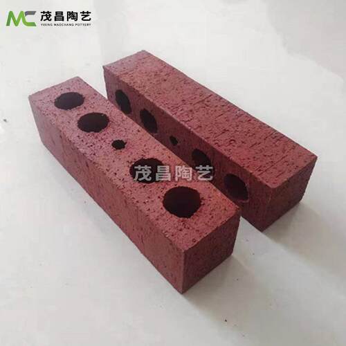 厂家砌墙砖多孔清水砖240*60*60建筑用红色条砖中式外墙砖