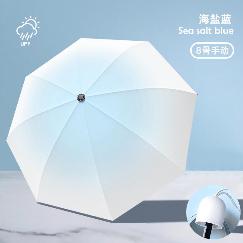 太阳伞遮阳伞变色高级雨伞伞坐