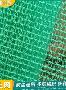建筑安全网防护网阻燃密目网工地工程绿化防尘盖土网电梯绿色网