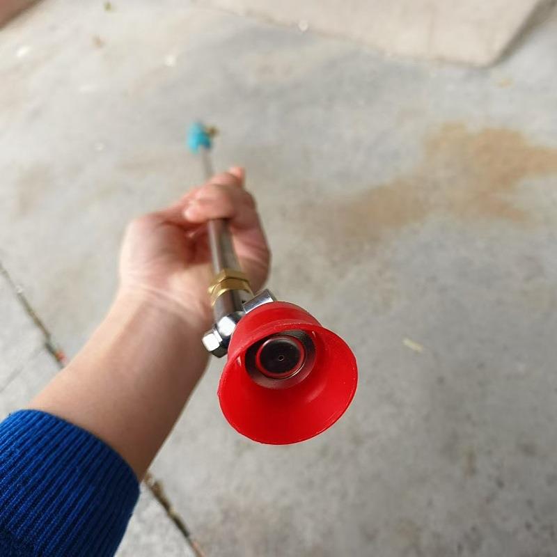 Z38高压柱塞泵90公分打药喷枪可调远射雾化气流万向喷头果树农用