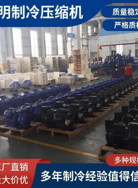 大明制冷压缩机 BFS151 冷库低温机组 15匹冷冻机组 半封闭活塞