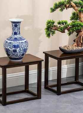 厅茶茶茶凳小方凳室子实木客家用小板凳新中式几XWC茶桌椅矮凳小