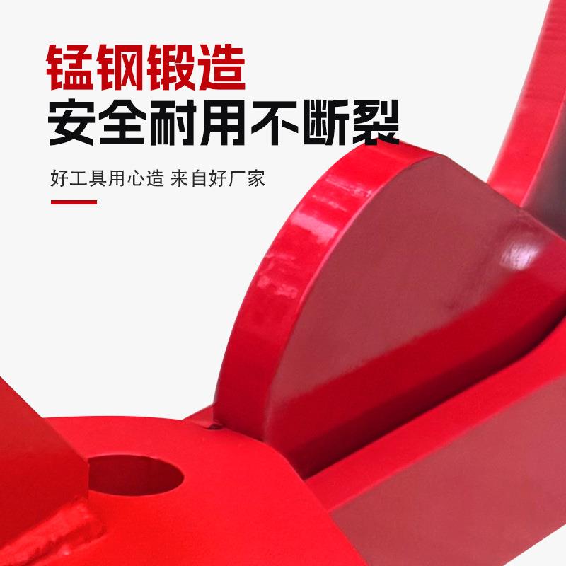 动脱卸吊钩吨包带自动摘钩起重吊钩叉钩车行自车十字吊挂XLI2吨3T