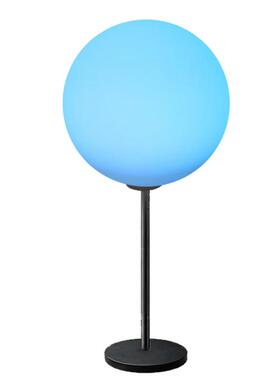 L创ED发光圆灯意球草装饰七坪彩户外景rojo-531观PE球形灯圆球装