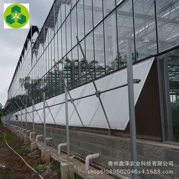 温室厂家承接各种温室工程 高端智能玻璃温室大棚 玻璃温室大棚