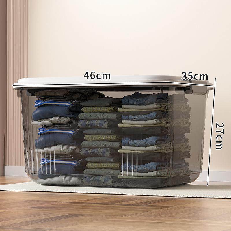 收纳箱透明家用衣服大容量整理箱玩具储物箱医药箱收纳盒加厚耐用,收纳整理,收纳箱,淘宝优惠券,粉丝福利购,淘宝优惠卷