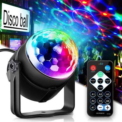 Disco Ball Party Lights DJ Disco Light LED Projector Strobe.