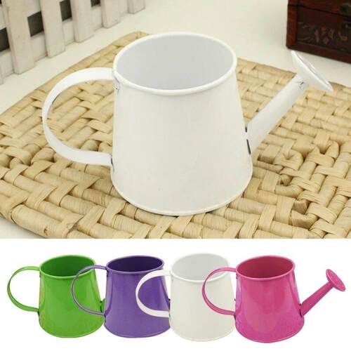 Watering Can Mini Kettle Kids Pot Garden Metal Water Model F