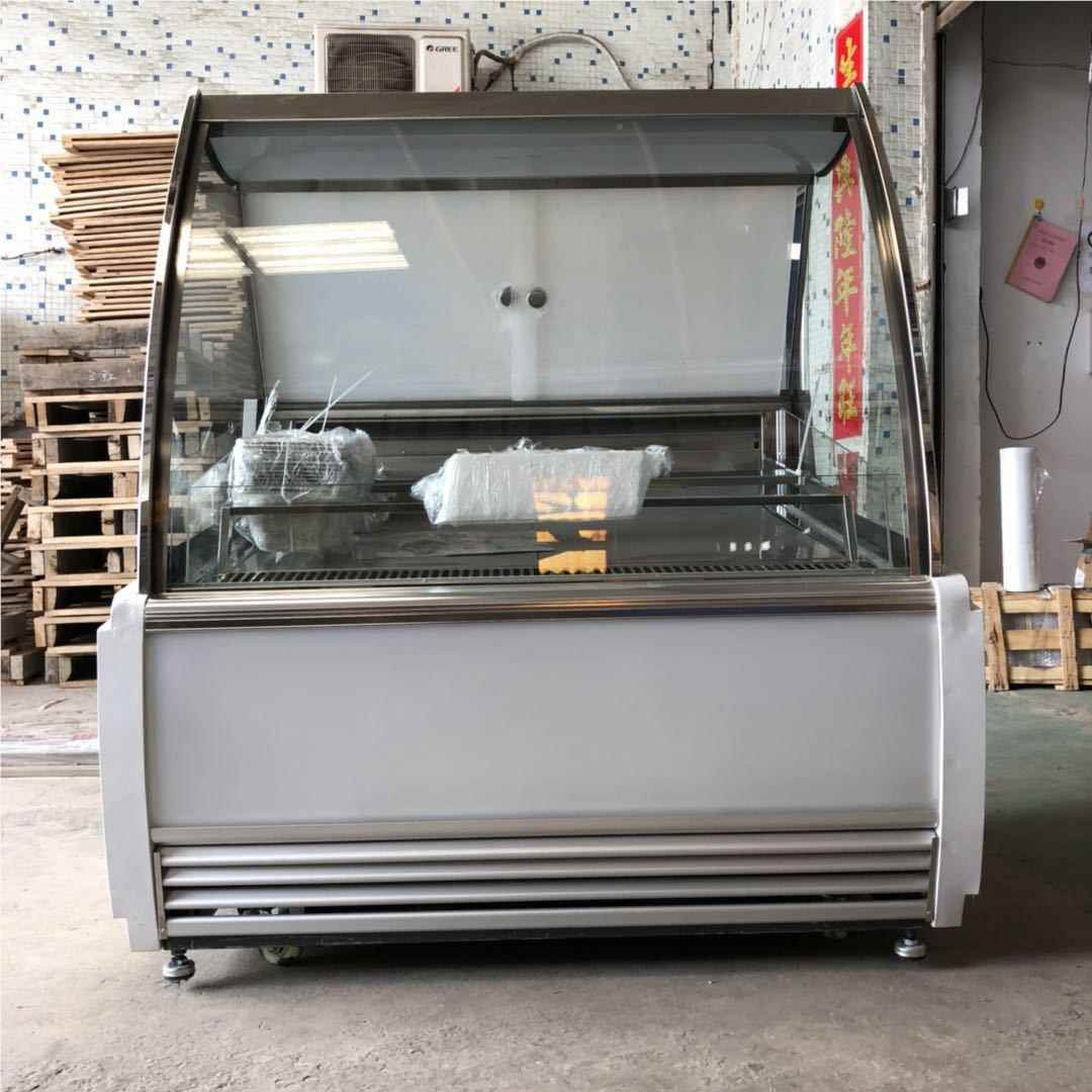 风冷结霜柜 双层钢624化玻璃无冰淇淋柜示 哈根展达斯冰激凌展示
