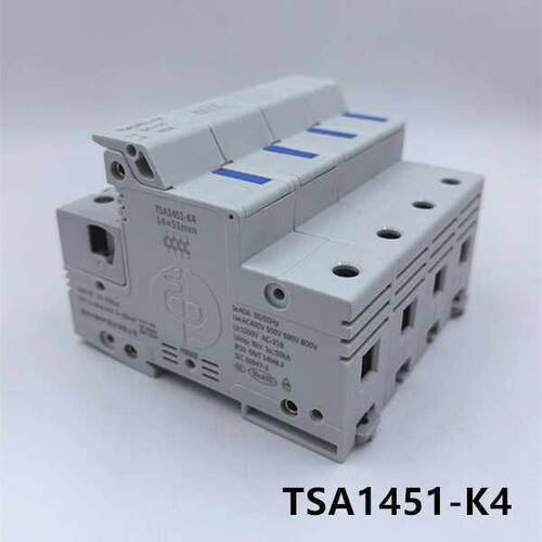 中熔熔断器TSA1451-K4 690VDC40A500V800V40A14X51光伏保险丝底座