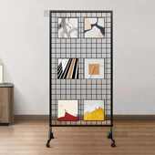 贴画展架折叠网格展示架画展画室幼儿园展示架美术展览架移动户外