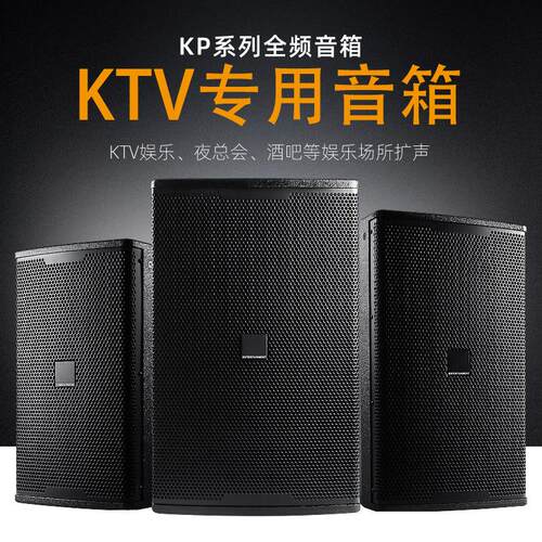 专业音响套装10寸12寸15寸家用KTV酒吧舞台演出会议室全频音箱