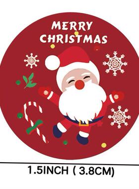 Christmas Party Gift Sticker Cute Stickers Decorative Sealin