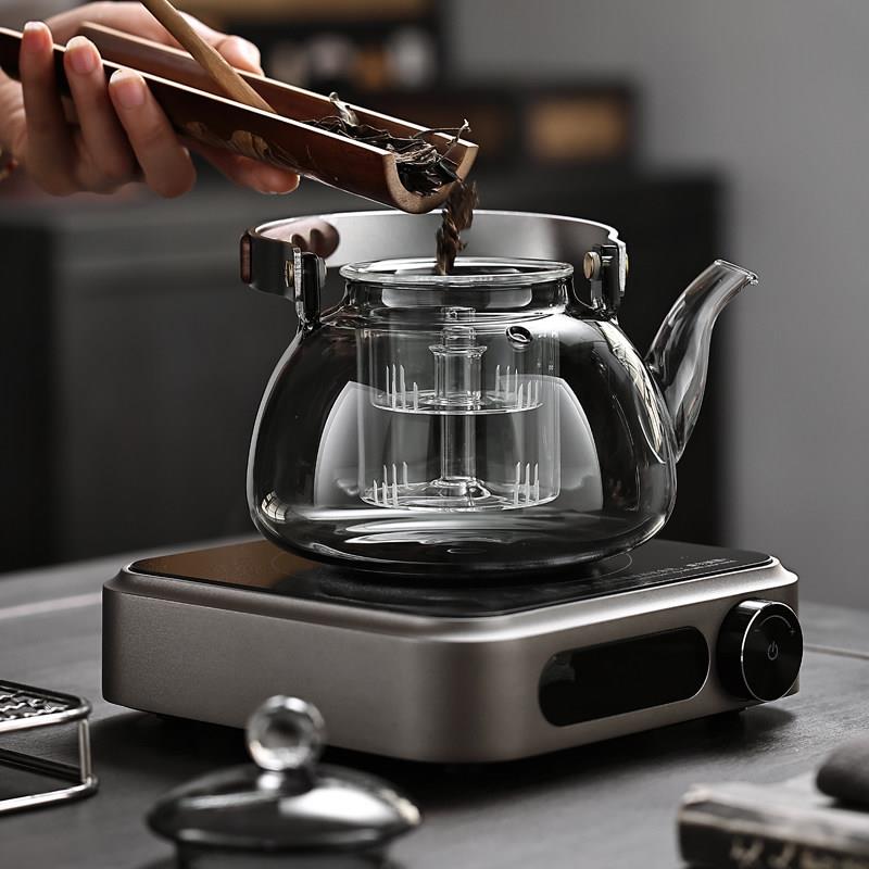 小型黑晶炉煮茶专用煮茶器养生煮茶炉围炉电热炉烧水泡茶2025新款